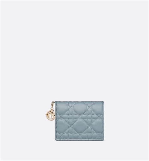 lady dior mini wallet.